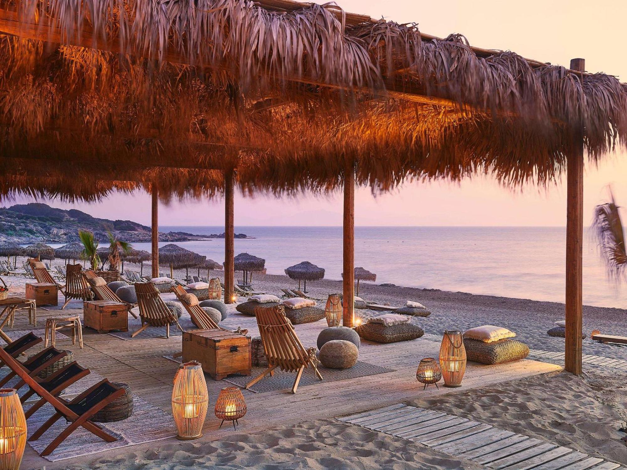 Grecotel Luxme Oasis At Riviera Olympia & Aqua Park Loutra Killinis Exteriör bild